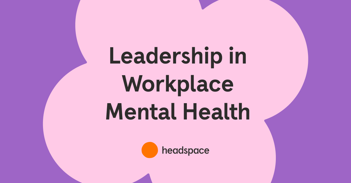Leadership in Workplace Mental Health Video